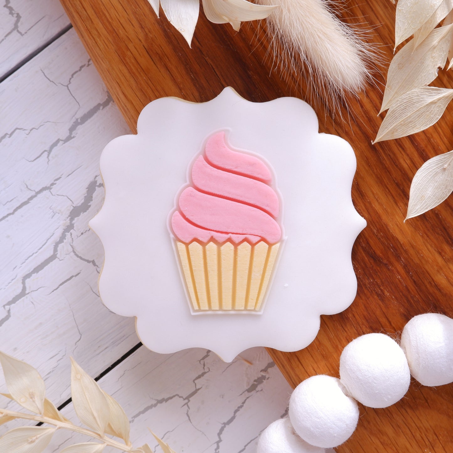 Cupcake - Deboss stamp image 0