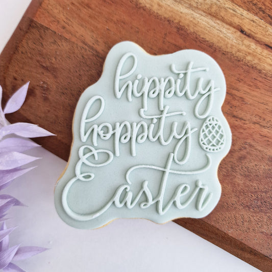 Hippity Hoppity  -  Deboss and Cutter image 0