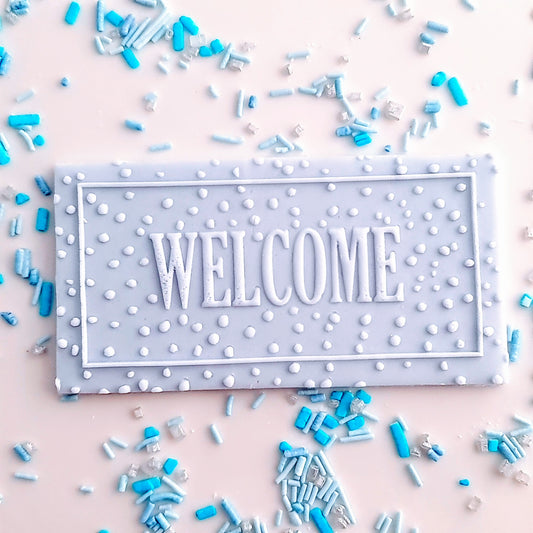 New Home - Welcome Mat - Deboss/Cutter combo image 0