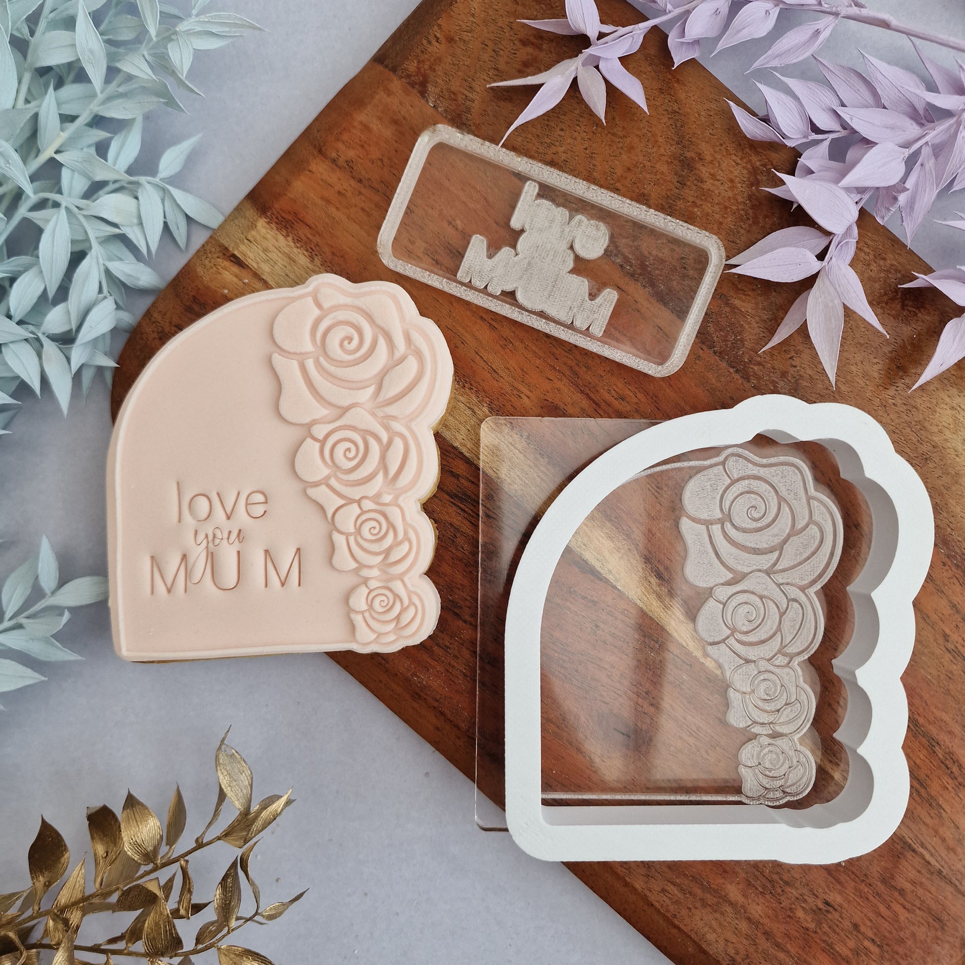 Rose arch - stamp and matching cutter image 2