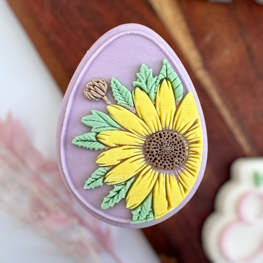 Easter Egg -  Deboss and Cutter image 0