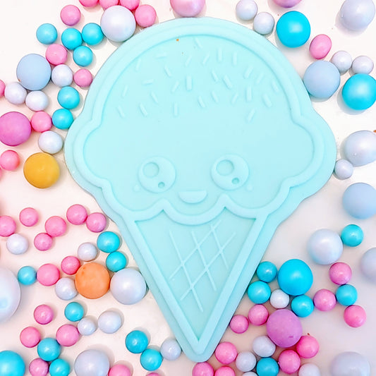 Ice Cream Cone  -Girl 2 - Deboss & Cutter Combo image 0