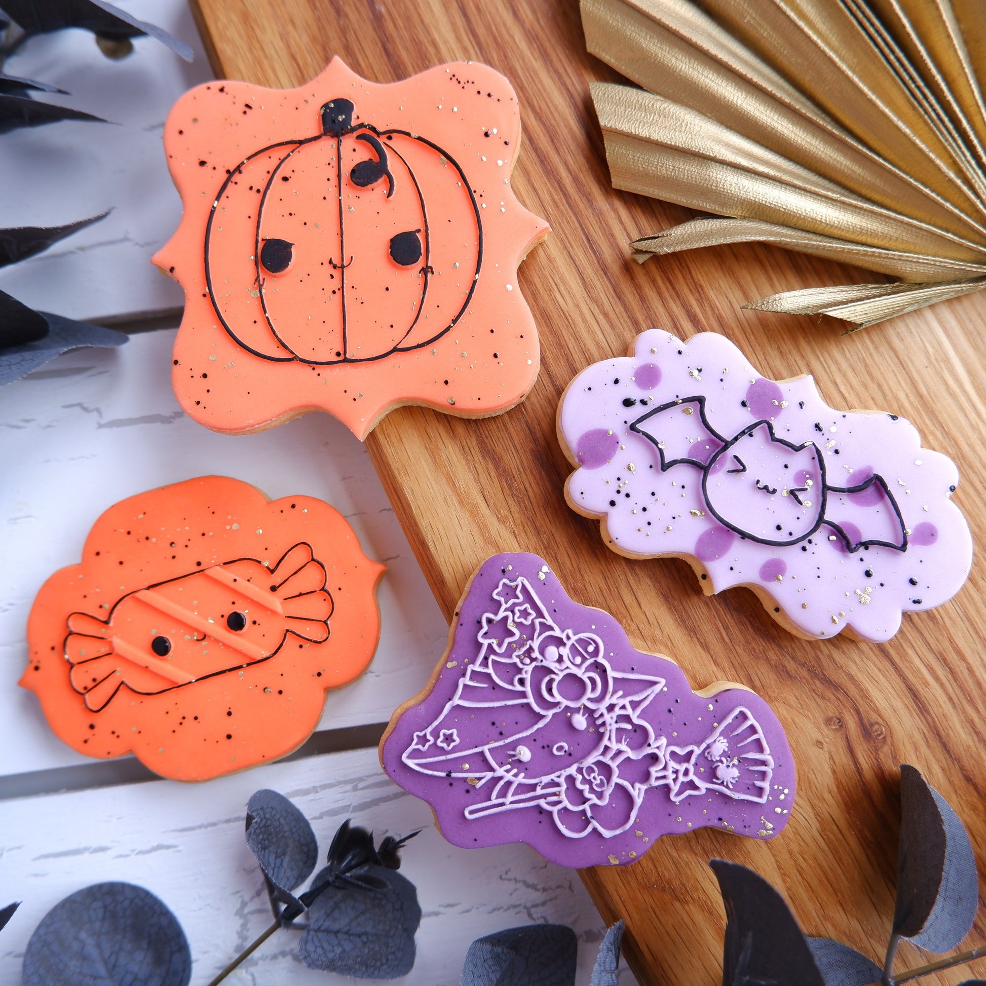 HALLOWEEN - Kitty- Deboss & Matching Cutter image 1