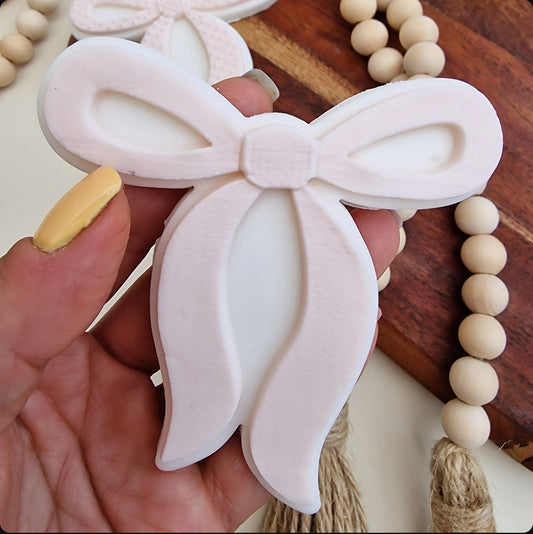 Bow - Stamp and Matching Cutter image 0