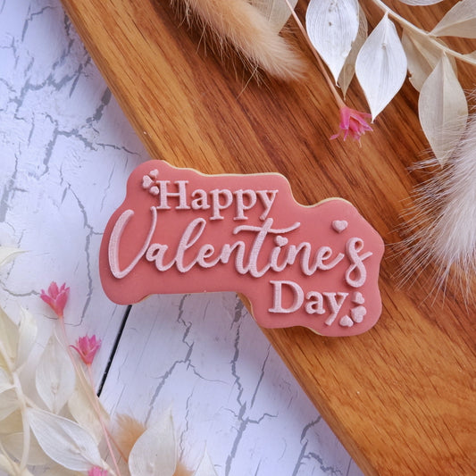 Happy Valentine`s day - Deboss and cutter image 0
