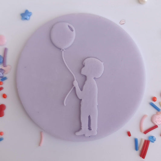 Happy Birthday - Little boy with a balloon