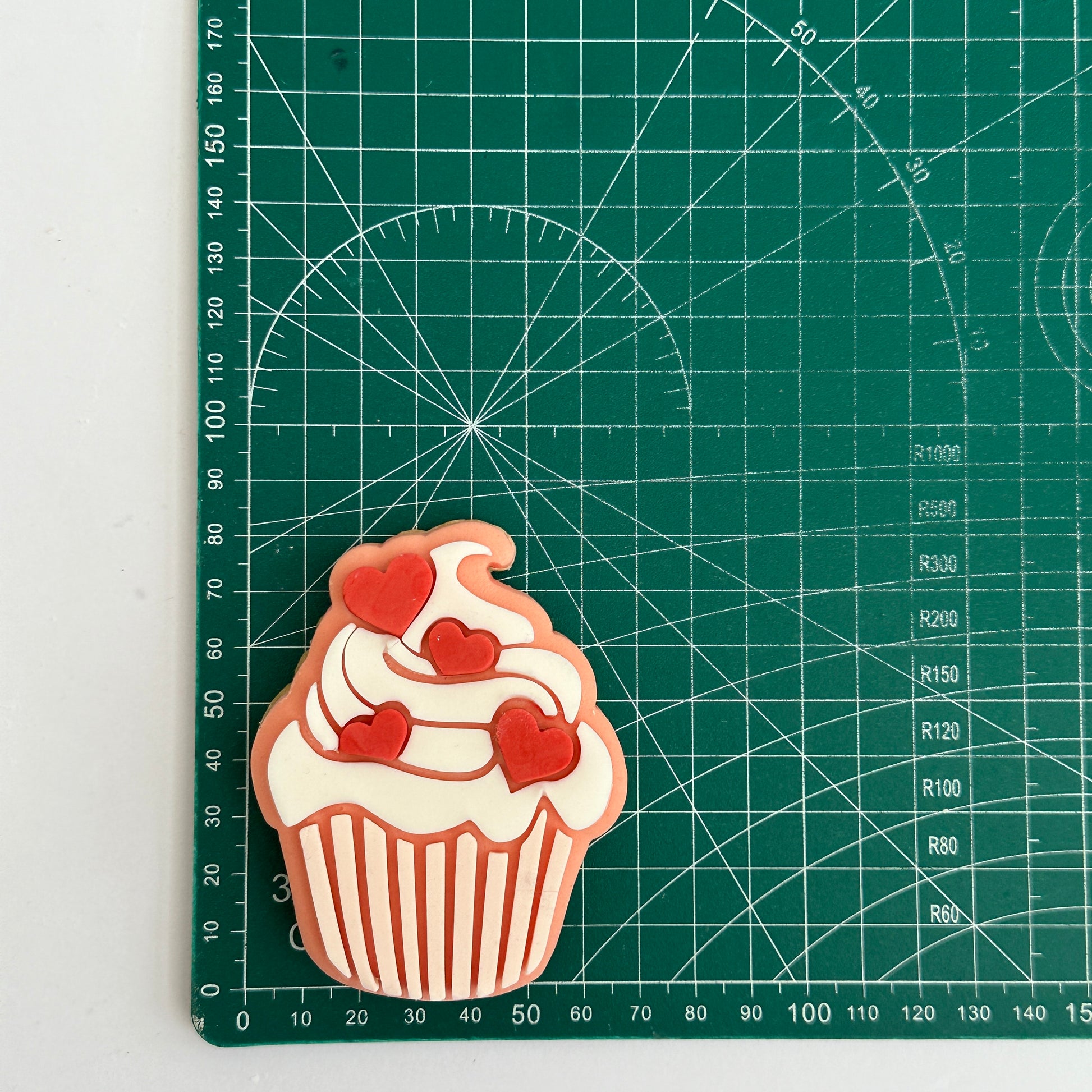 Cupcake  - PLA embosser and matching cutter image 2