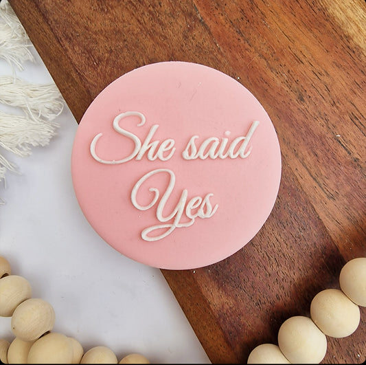 She Said Yes image 0