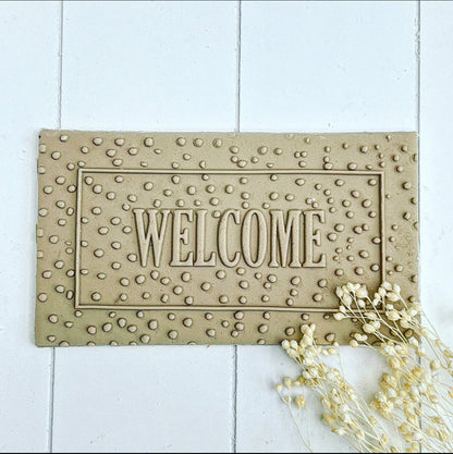 New Home - Welcome Mat - Deboss/Cutter combo image 1