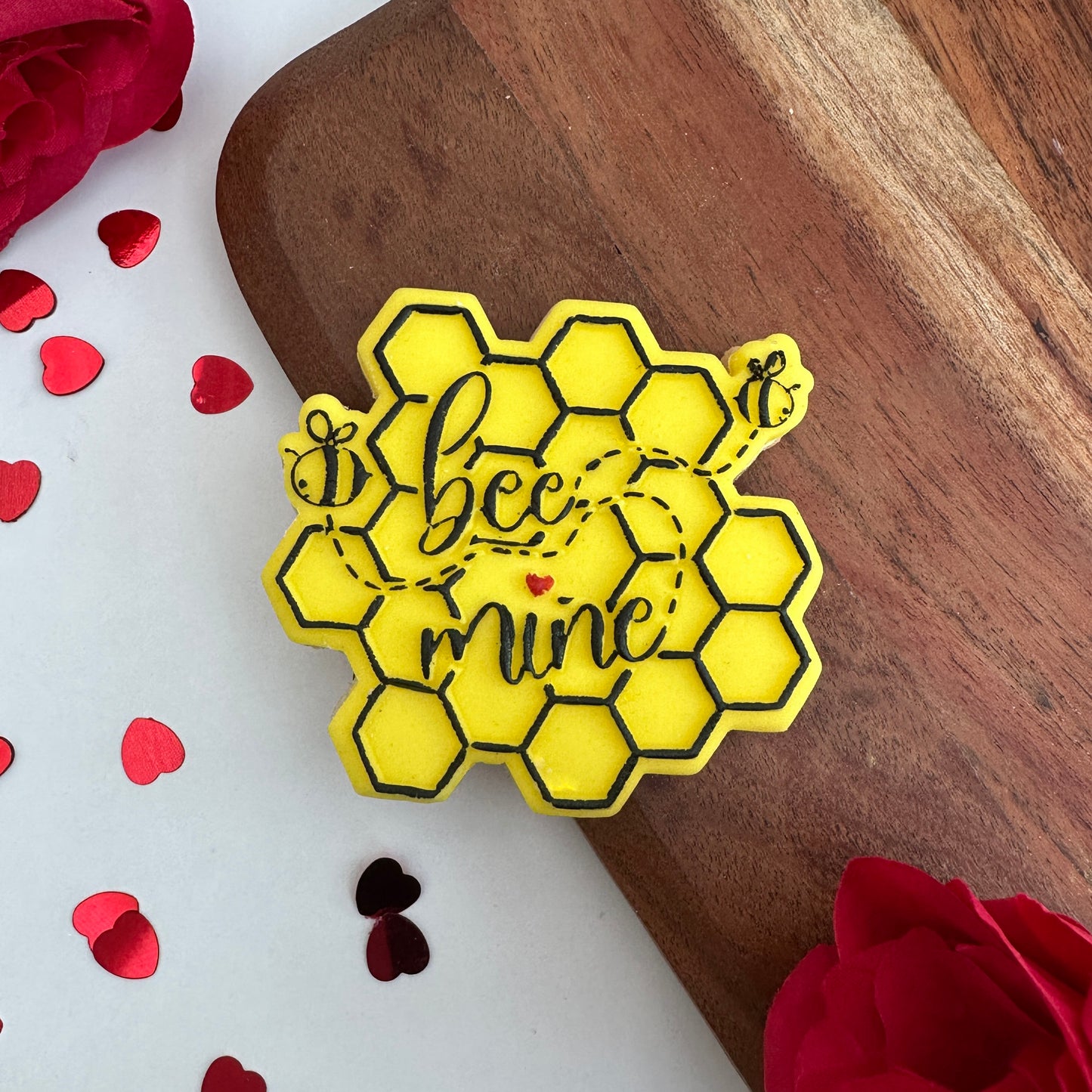 Bee Mine Honey Pattern-  DeBoss and Cutter image 1