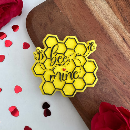 Bee Mine Honey Pattern-  DeBoss and Cutter image 1