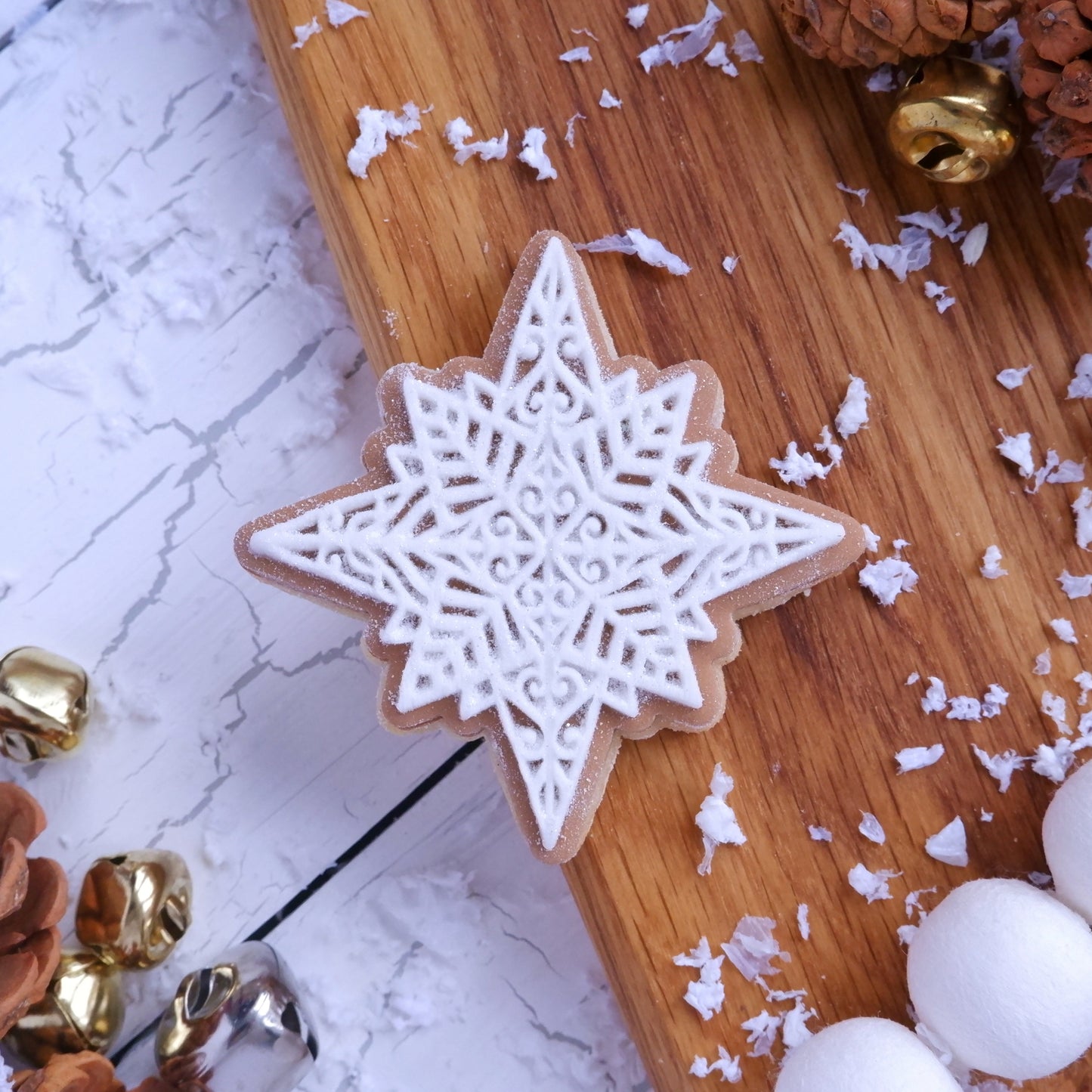 Christmas - Star Deboss and Matching Cutter image 0