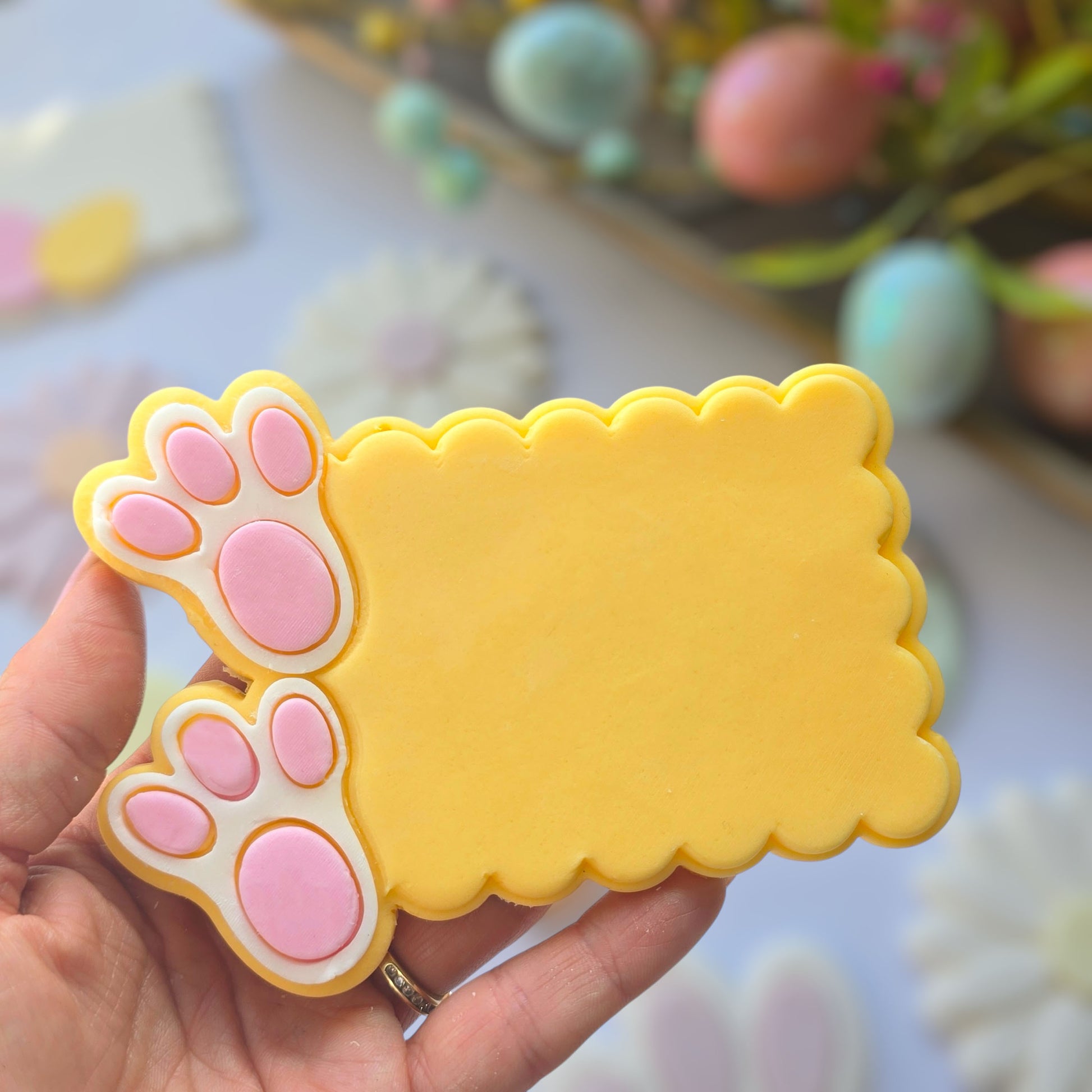 Easter message board - PLA embosser and matching cutter image 0