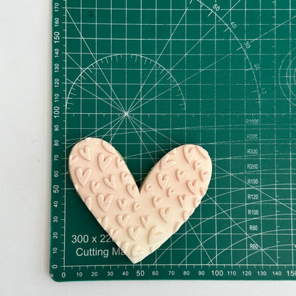 Boho heart pattern image 1