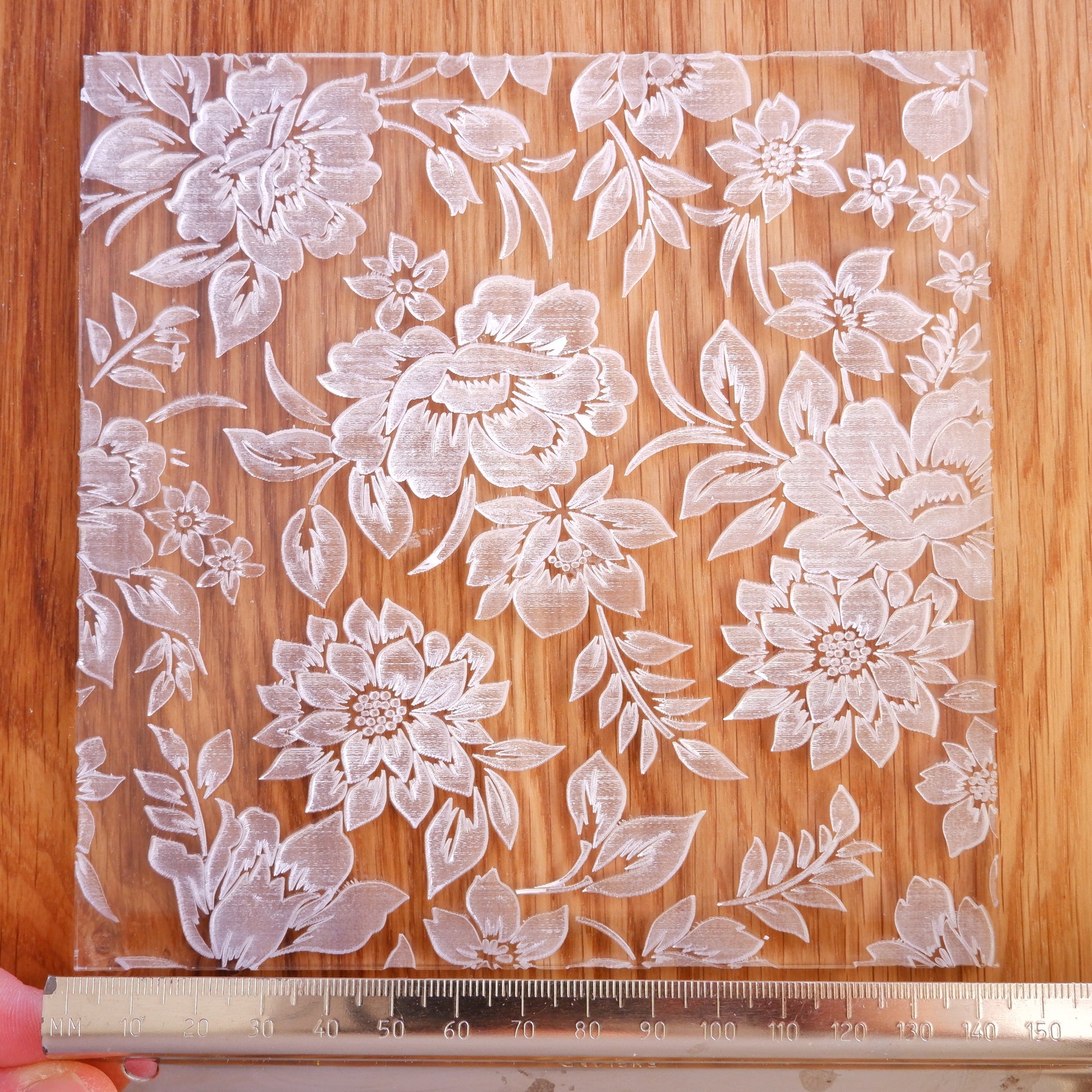 Super Size - Floral Pattern and M & U space cutters image 1