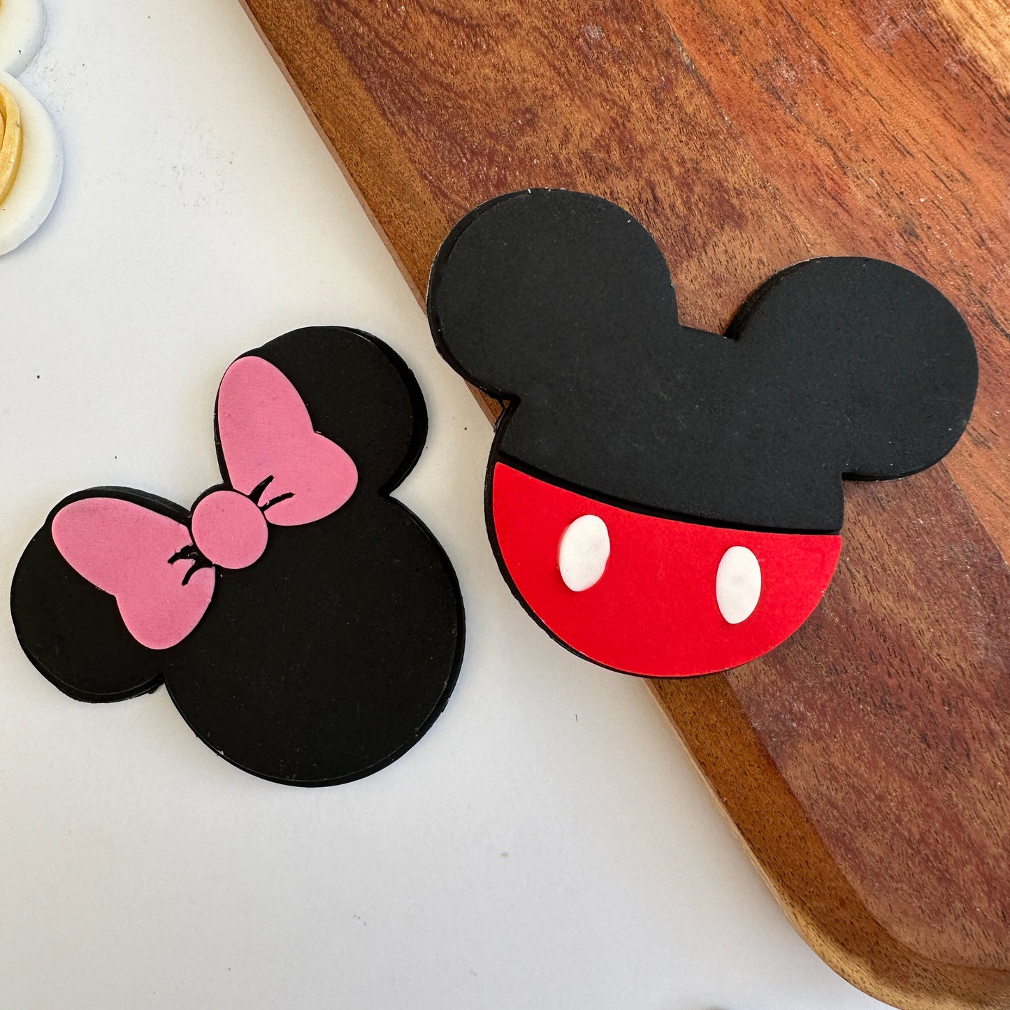 Minnie head- PLA stamp and cutter image 1