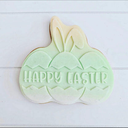 Happy Easter -  Deboss and Cutter image 0