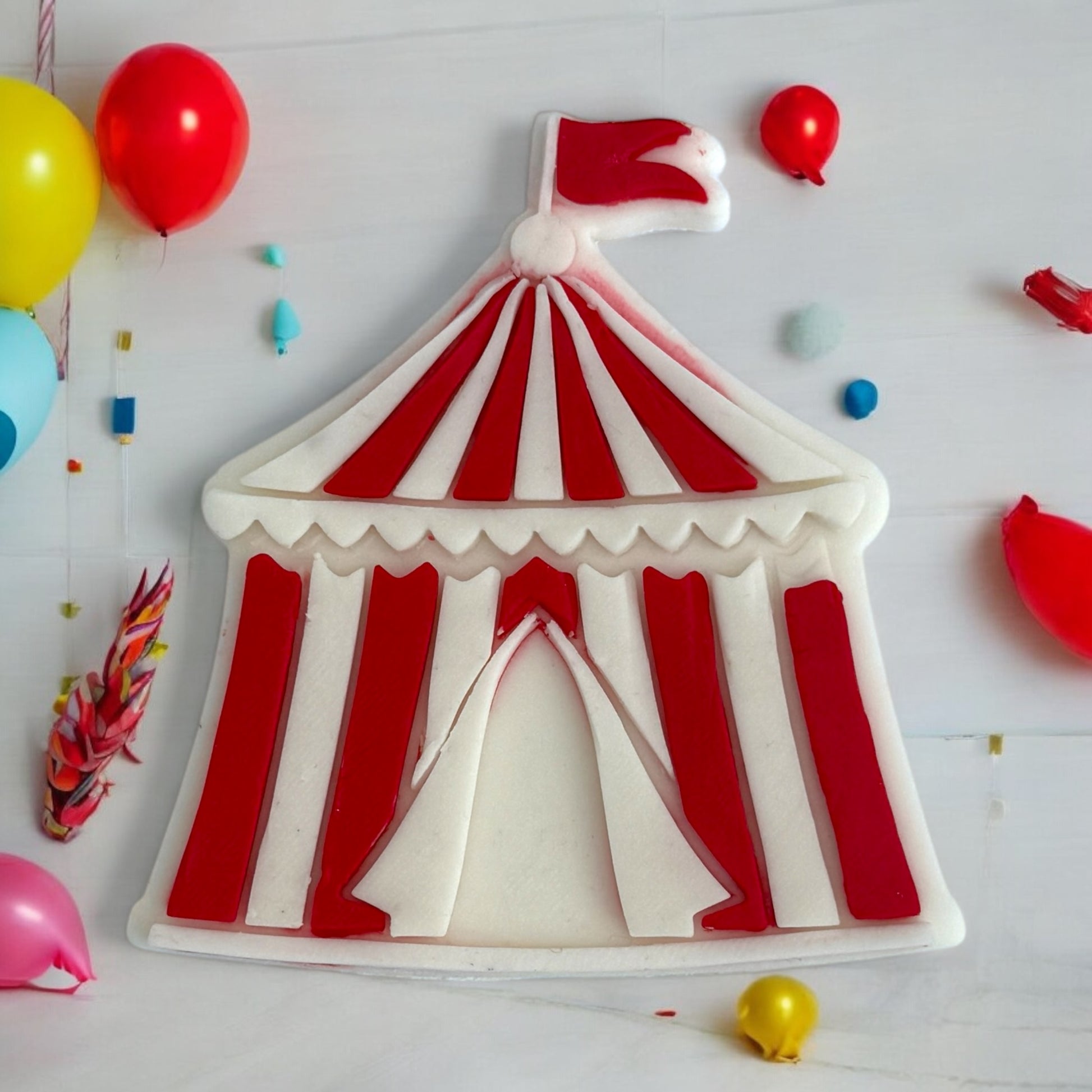 Circus tent - PLA stamp and cutter image 0