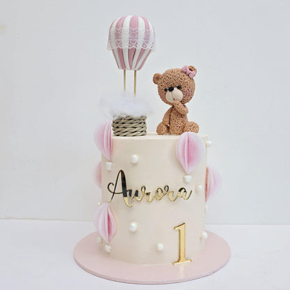 Personalised Name and Age acrylic cake charms, acrylic cake topper, cake charm