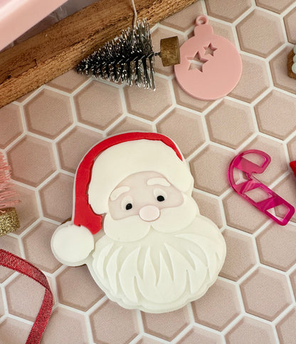Santa -  PLA stamp and cutter image 2