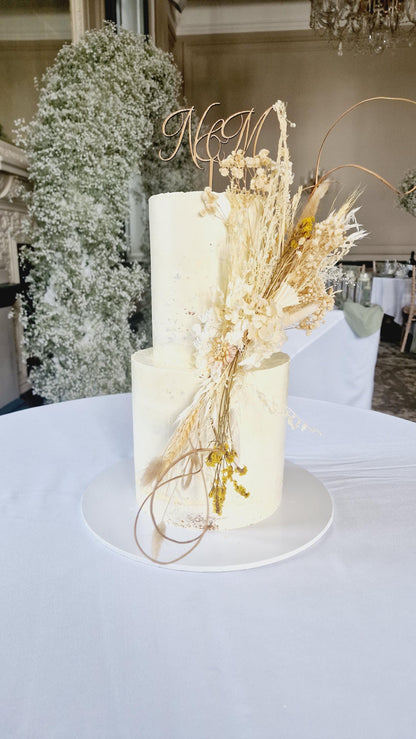 Custom monogram custom initials cake topper, Personalized Acrylic Cake topper