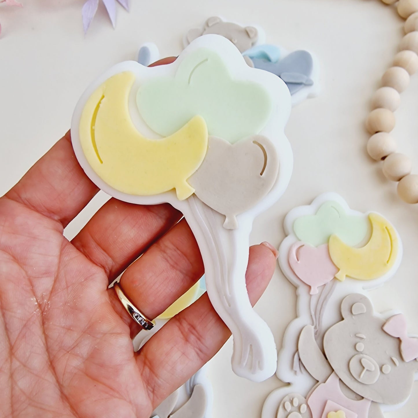 Balloons - PLA stamp and cutter image 0