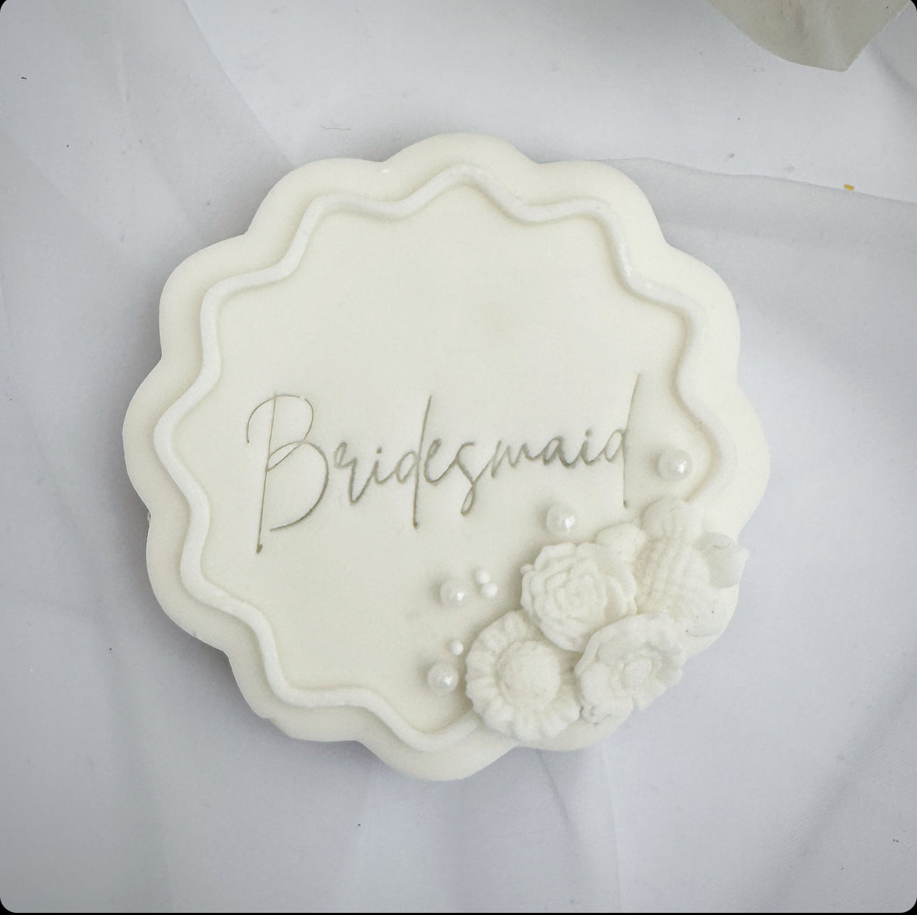 Wavy Biscuit frame -  Deboss and Cutter image 0