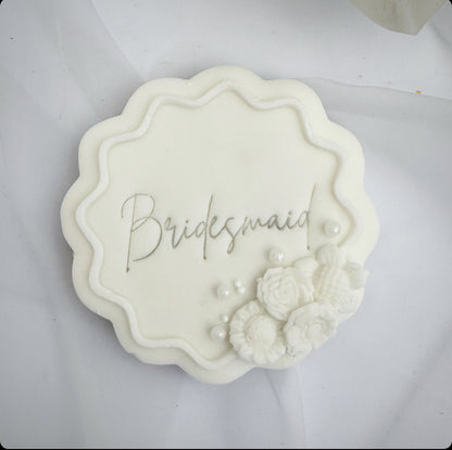 Wavy Biscuit frame -  Deboss and Cutter image 0