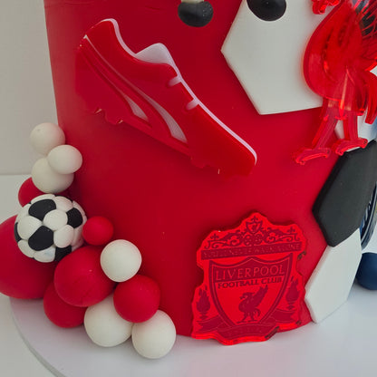 Personalised Football topper set