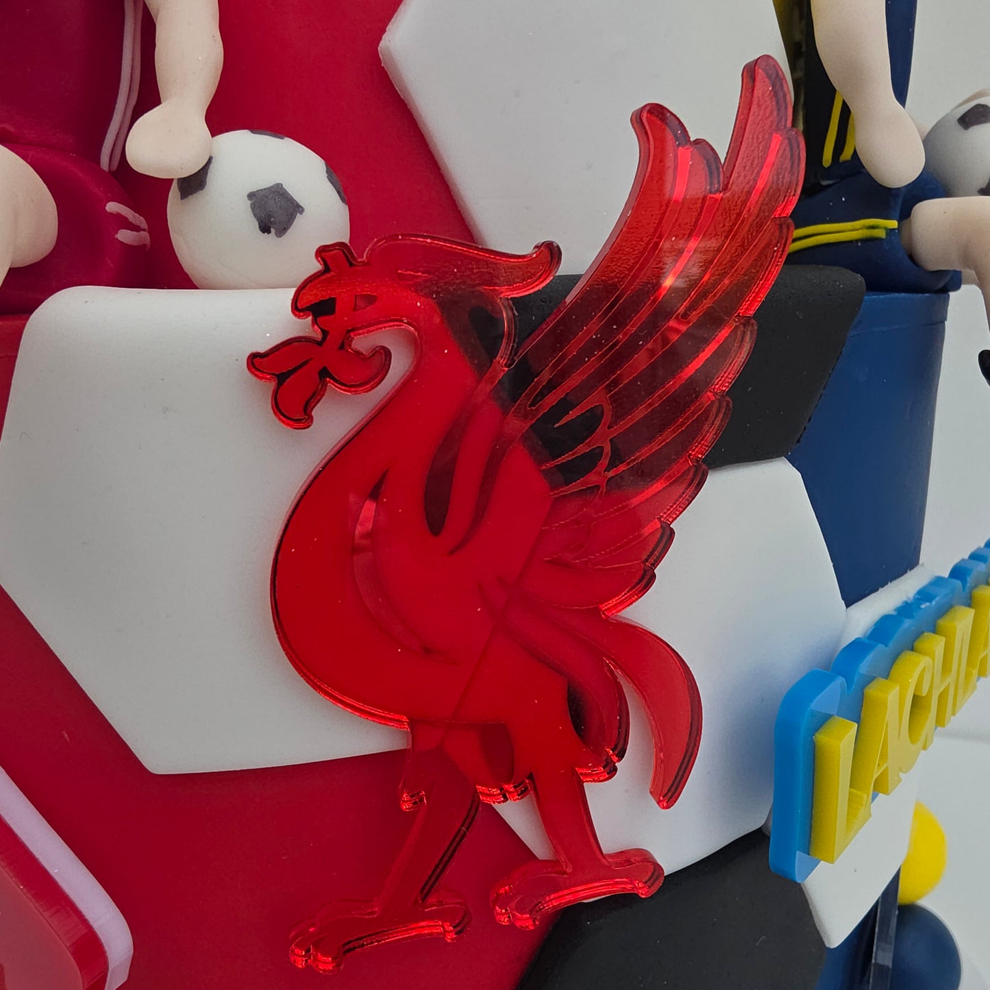 Personalised Football topper set