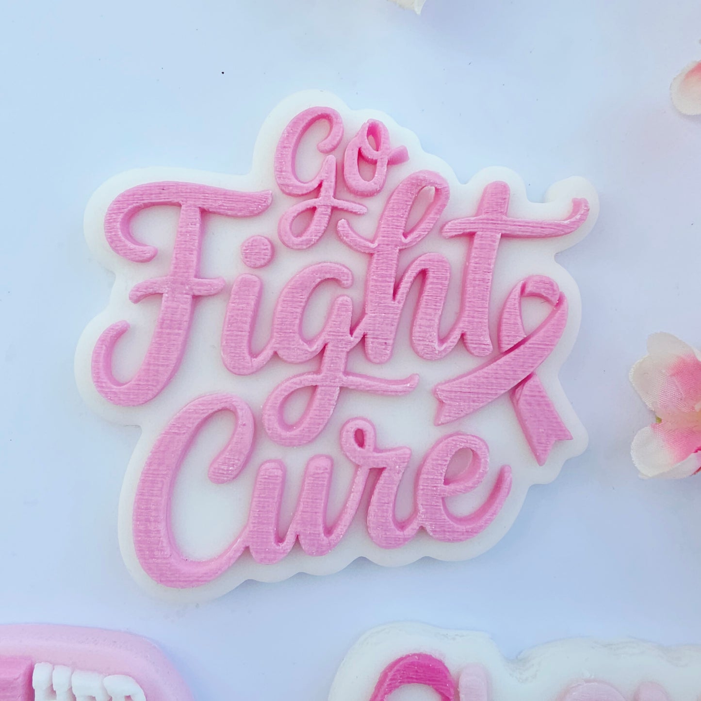 Fight Breast Cancer Cookie Stamp