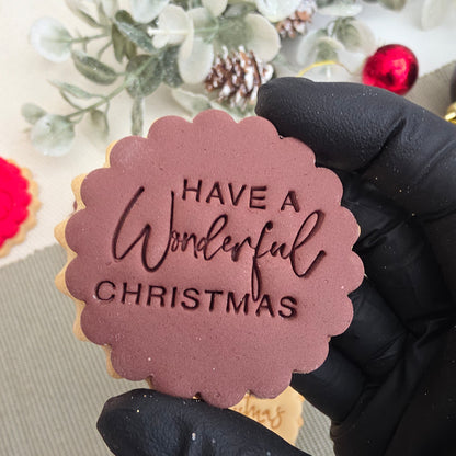 Christmas easy impressions - set designs