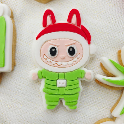 Grinch Fluffy monster - PLA stamp and cutter (Copy)