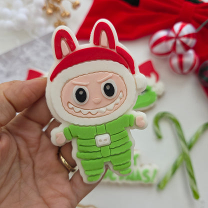 Grinch Fluffy monster - PLA stamp and cutter (Copy)