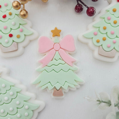 Christmas tree with a bow