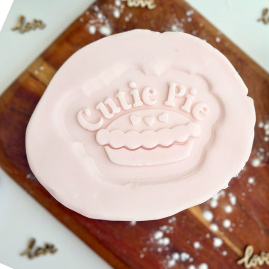 Cutie Pie - PLA embosser and matching cutter
