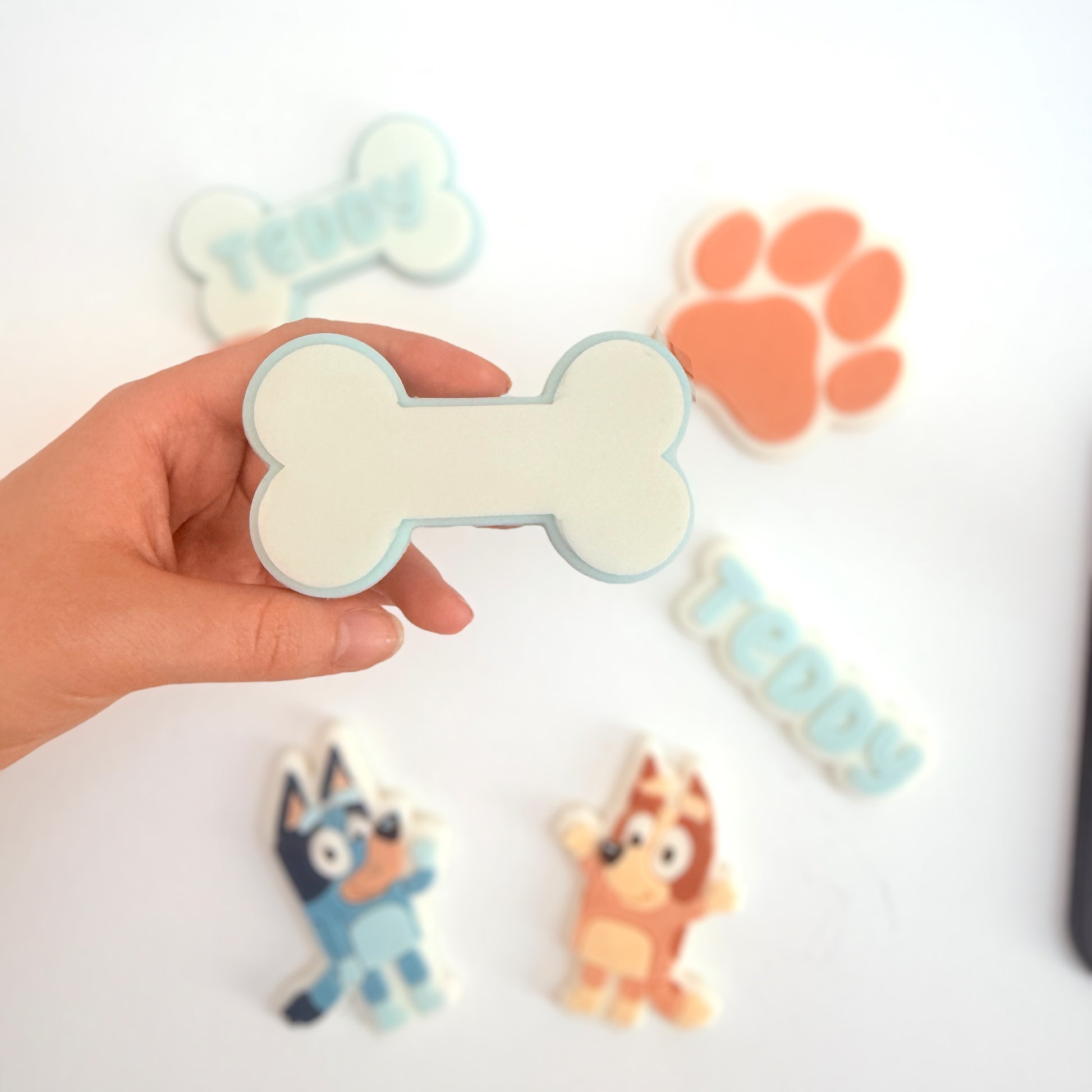 Bone - PLA stamp and cutter image 0