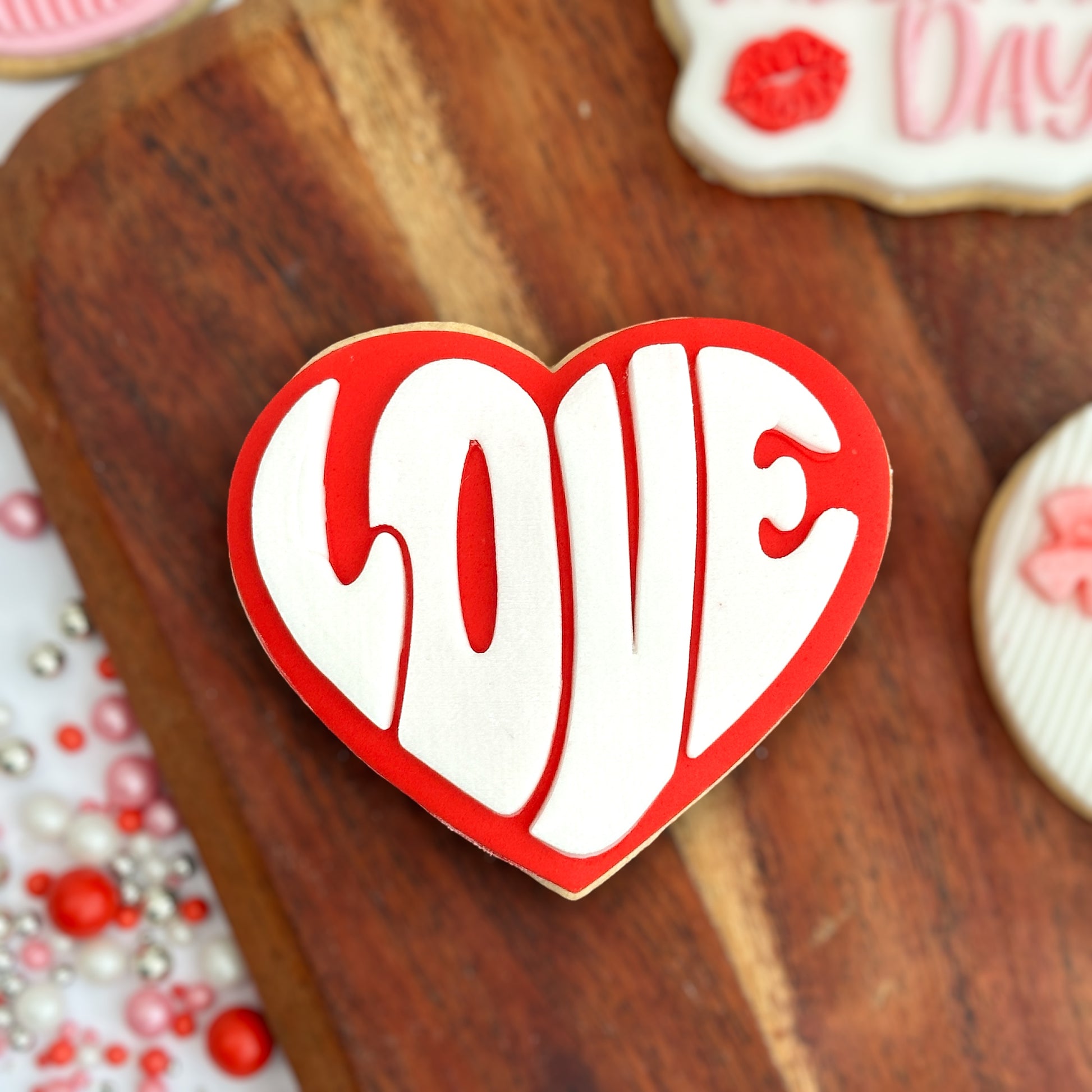 Love heart - Deboss and cutter image 1