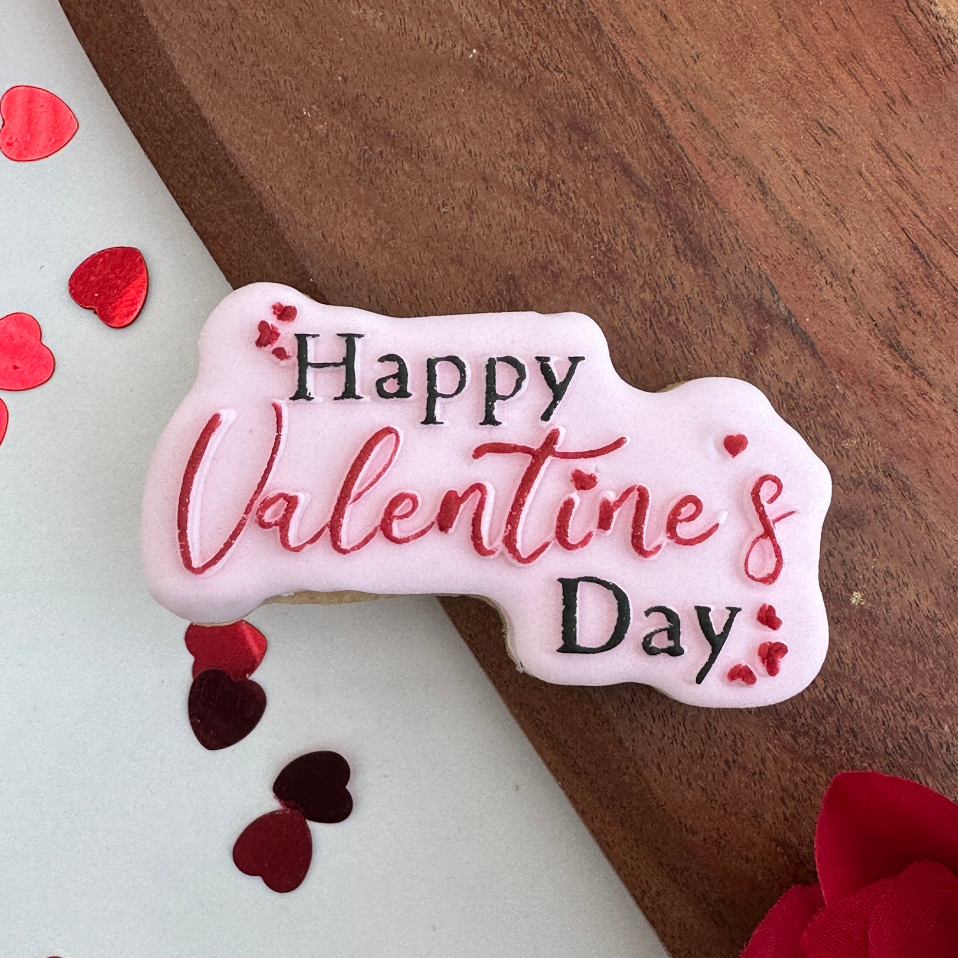 Happy Valentine`s day - Deboss and cutter image 2