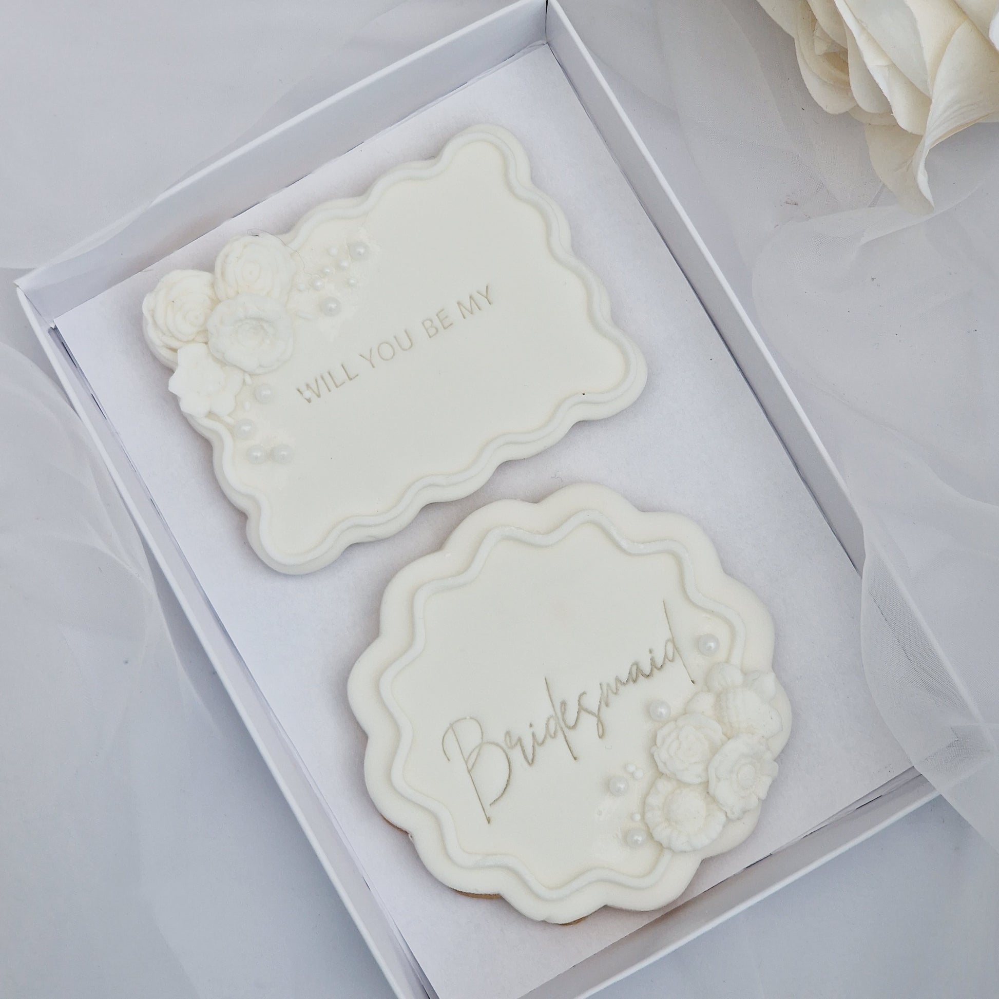 Wavy Biscuit frame -  Deboss and Cutter image 3