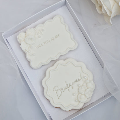 Wavy Biscuit frame -  Deboss and Cutter image 3