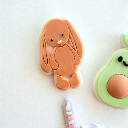 Bunny - PLA stamp and cutter image 1