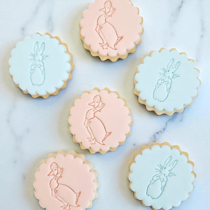 Custom Duck Cookie Stamp and Cutter Set