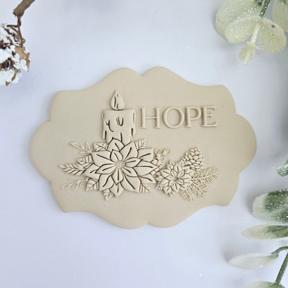 Hope floral - stamp and cutter image 0