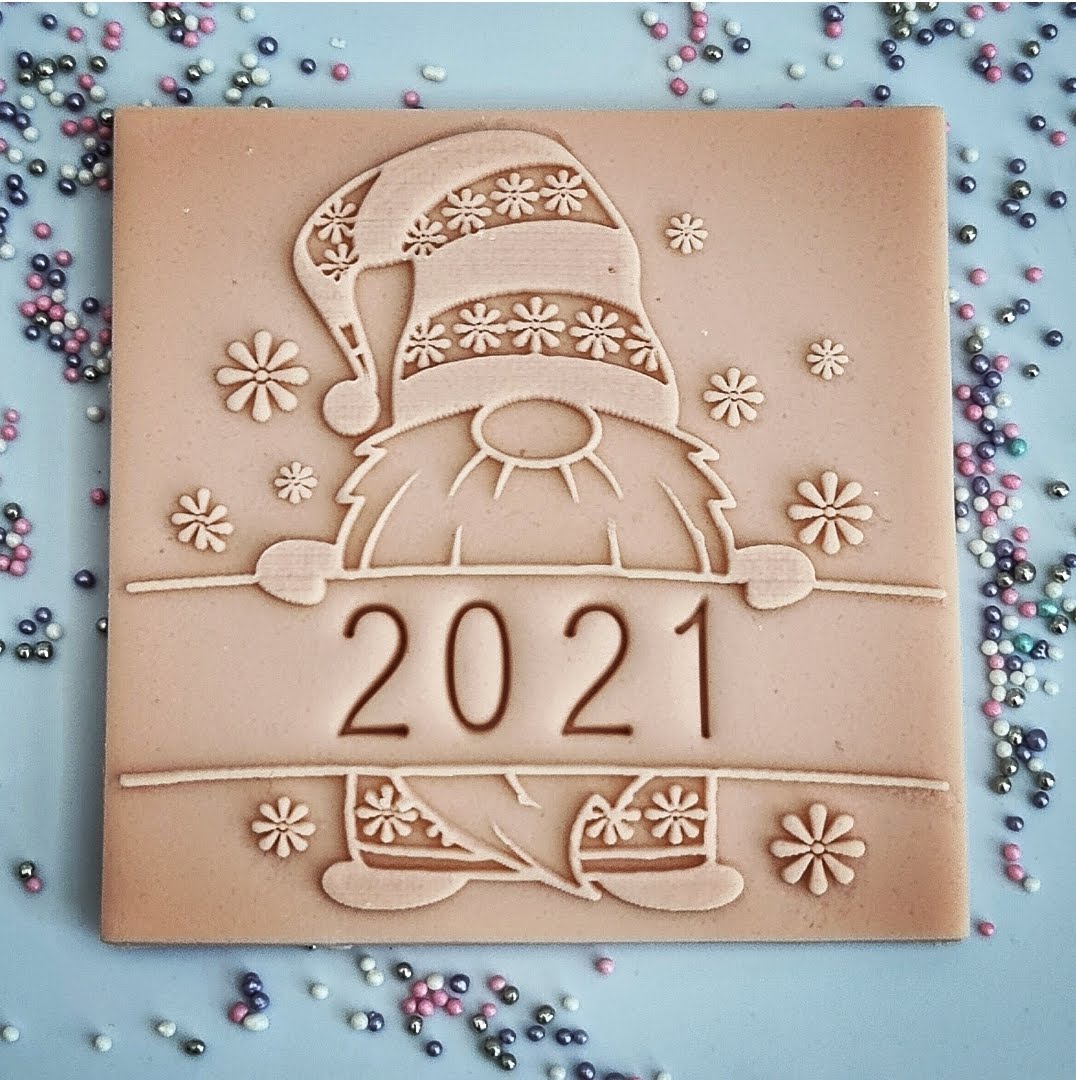 Christmas - Gnome Deboss and Matching Cutter image 1