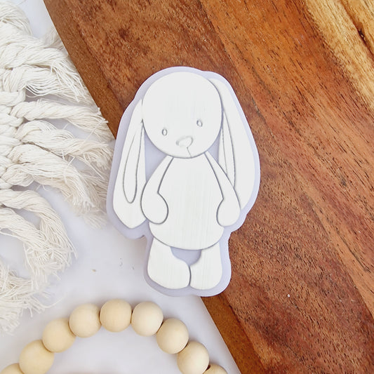 Cute Bunny  - Stamp and Matching Cutter image 0