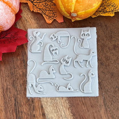 HALLOWEEN - Seamless Cat pattern image 0