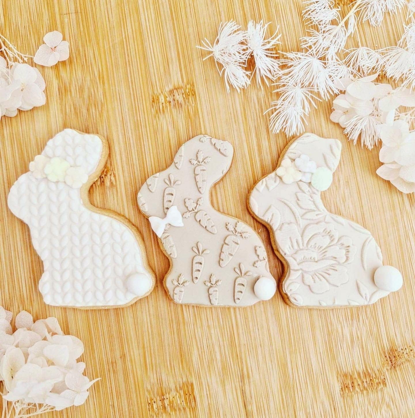 Cute Easter Bunny -  Deboss and Cutter image 1