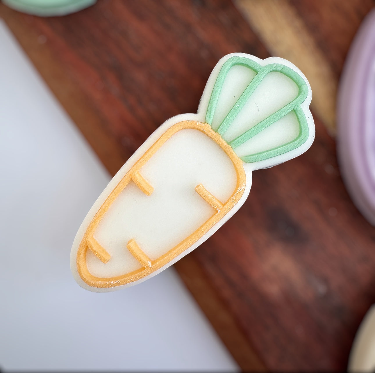 Easter Carrot -  Deboss and Cutter image 0