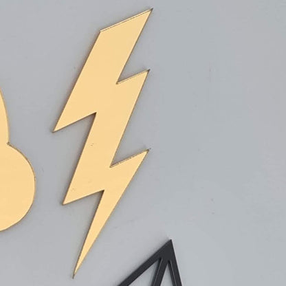 Wizard Cake Topper Set: Acrylic Personalized Birthday Party Decorations